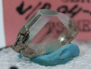 Crystal clear cerrusite crystal